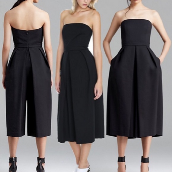 Tibi Agathe Strapless Jumpsuit - Picture 3 of 5